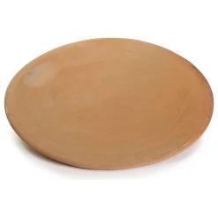 Ancient Cookware, Mexican Clay Comal Griddle, 22x22x2.25