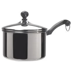Farberware Classic Stainless Steel 2-Quart Covered Saucepan