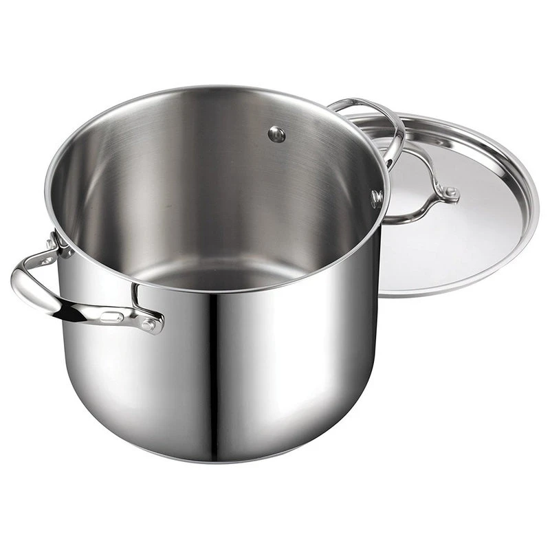 Cooks Standard Classic 8 Quart Stainless Steel Stockpot With Lid - Image 2