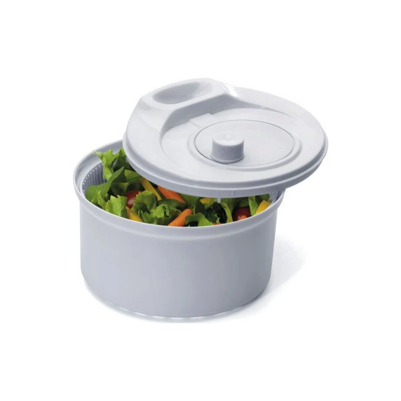 Progressive International Progressive SAL-1000W Salad Spinner, White, 9-1/2" X 6-1/2"