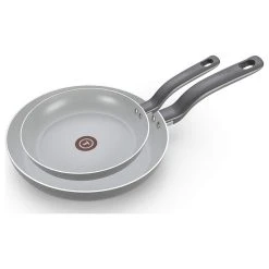 T-Fal Initiatives Ceramic Black 8.5" And 10.5" Fry Pan Set