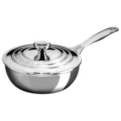 Le Creuset 2-Quart, Saucier Pan With Lid2016 House Special, Stainless Steel