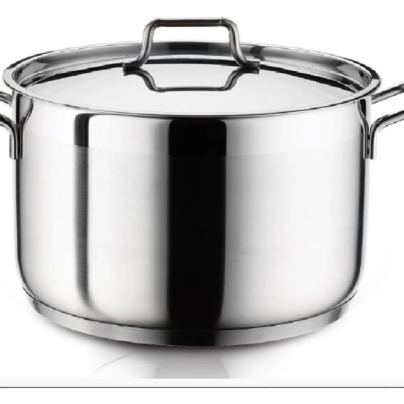 Ybm Home Inc. YBM Home 18/10 Stainless Steel Stockpot With Lid, 3.5 Quart - Image 2