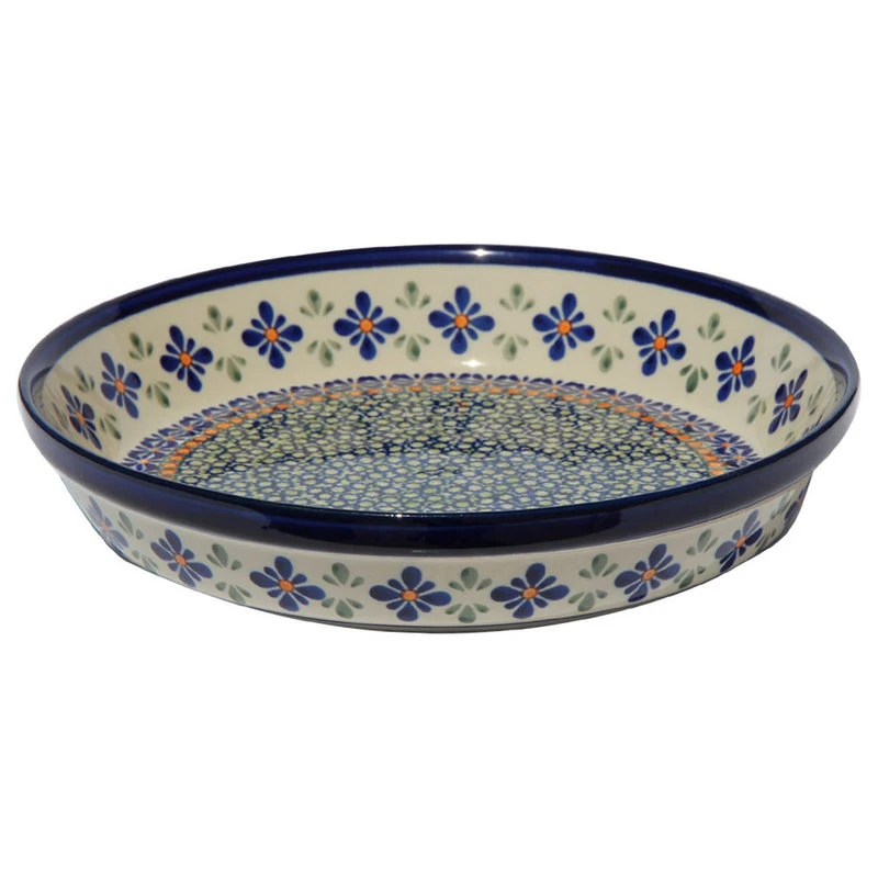 Zaklady Ceramiczne Boleslawiec Polish Pottery Dish Pie Plate, Pattern Number: DU60