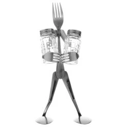 Forked Up Art, LLC Salt And Pepper Stand - Fork