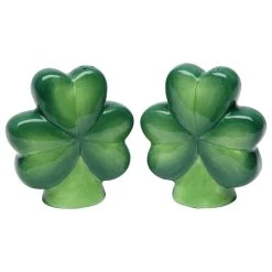 Cosmos Gifts Corp. Shamrock Salt And Pepper Shaker