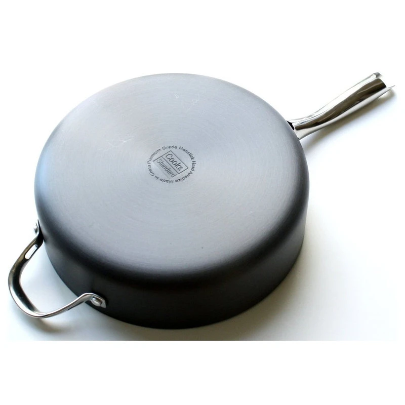 Cooks Standard 5Qt Hard Anodize Premium Grade Nonstick Saute Pan With Cover, 11" - Image 5
