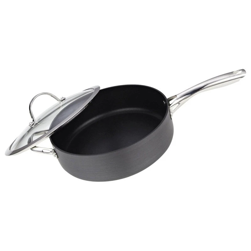 Cooks Standard 5Qt Hard Anodize Premium Grade Nonstick Saute Pan With Cover, 11"