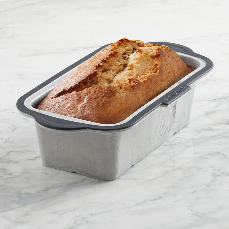 Trudeau Pro Marble Silicone Structure 8.5 X 4.5 Inch Loaf Pan - Image 2