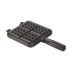 Nordic Ware Original Stovetop Black Cast Aluminum Belgian Waffler