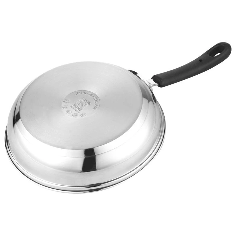 Cook N Home 10 Piece Stainless Steel Cookware Set With Encapsulated Bottom - Image 2