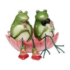 Cosmos Gift Corperation Alfrogo And Frogalina Frog Salt And Pepper Set