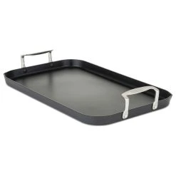 Viking Range Corporation Viking Hard Anodized Nonstick Double Burner Griddle, 18"x11"x1"