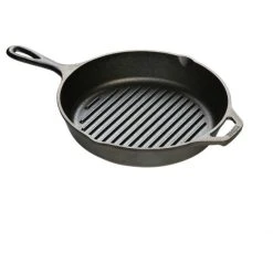 Lodge Mfg.Co. Lodge Cast Iron Round Grill Pan, 10-1/4 "