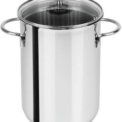 Cristel USA Inc. 6.3" Cristel Mutine Collection Stainless Steel Asparagus Pot Stainless Steel
