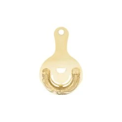 True Brands Belmont Gold Hawthorne Strainer By Viski