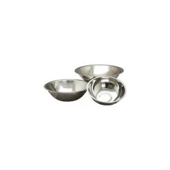 Ybm Home Inc. Deep Heavy Duty Stainless Steel Mixing Bowls, Set Of 3