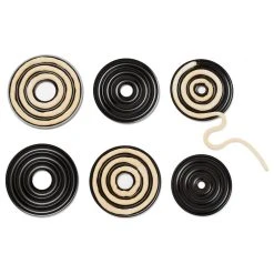 Fox Run 11640 Nonstick Kransekake Norwegian Dessert Ring Tower Mold Cake Forms