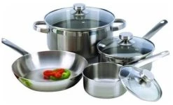 Cookpro 7 PC 18/10 Stainless Steel Cookware Set