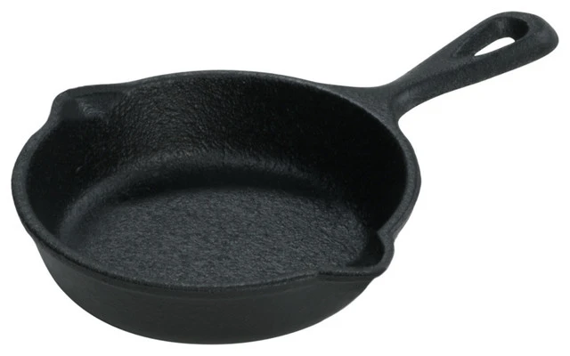 Lodge Cast Iron Cookware Lodge Logic Miniature Skillet, 3.5 Inch