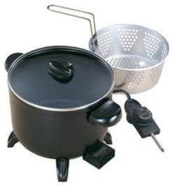 National Presto Industries Presto Kitchen Kettle Multi Cooker, Fryer And Steamer