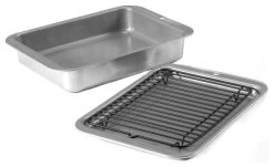 Nordic Ware 3 Piece Toaster Oven Grill And Bake Set