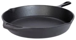Lodge Cast Iron Cookware Lodge Pre-Seasoned Cast Iron Skillet, 12"