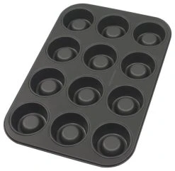 Zenker Aluminum Nonstick 12 Hole Shortcake Pan