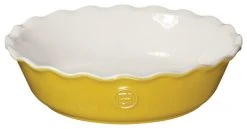 Emile Henry Leaves Ceramic 5.5 Inch Mini Pie Dish