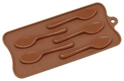 Freshware 5-Cavity Silicone Small Spoon Mold