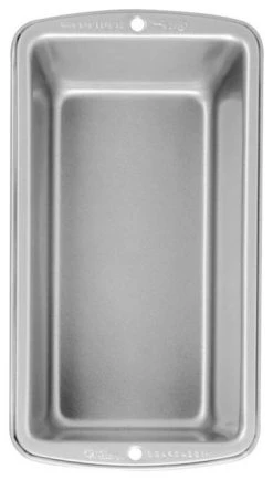 Wilton Enterprises Wilton 191003159 Recipe Right Non-Stick Medium Loaf Pan, Silver
