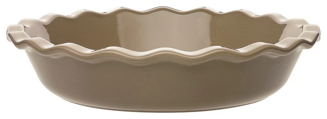 Emile Henry Oak Ceramic 9 Inch Pie Dish