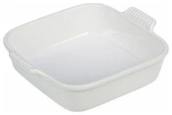 Le Creuset 3-Quart, 9" Heritage Square Dish, White