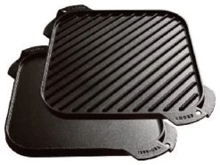 Lodge Cast Iron Cookware Lodge Logic Cast Iron Single Burner Reversible Griddle