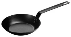 Lodge Cast Iron Cookware Lodge Seasoned Carbon Steel Skillet, 8 Inch