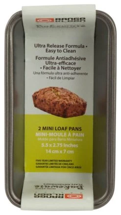 Range Kleen Mfg / Berndes Cookware Mini Loaf Pan Non-stick Set Of 2