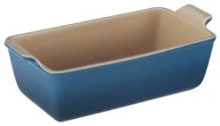 Le Creuset 9"x5"x3" (1 1/2-Quart,/1 Lb.) Heritage Loaf Pan, Marseille