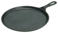 Lodge Cast Iron Cookware Lodge Logic Cast Iron Round Griddle Pan, 10.5 Inch