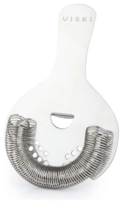 True Brands Viski Professional Hawthorne Strainer
