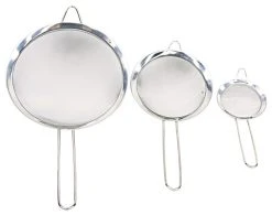 HDS TRADING CORP Home Basics 3 Piece Mesh Strainer Set