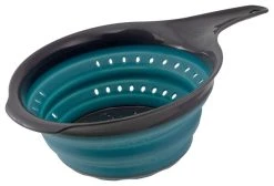 Robinson Home Products Squish 41141 Collapsible Colander, 2 Quart, Teal & Gray