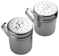 RSVP Endurance Stainless Steel Salt And Pepper Shaker Set