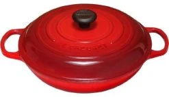 Le Creuset 5-Quart Signature Braiser, Cherry