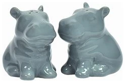 Omniware Hippo Salt & Pepper Shakers