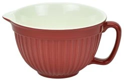 Omniware Simsbury Batter Bowl, Red