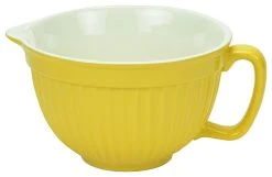 Omniware Simsbury Batter Bowl, Yellow