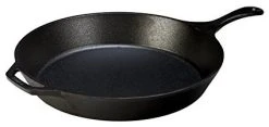 Lodge Cast Iron Cookware Lodge Logic Cast Iron 15 Inch Skillet With Assist Handle