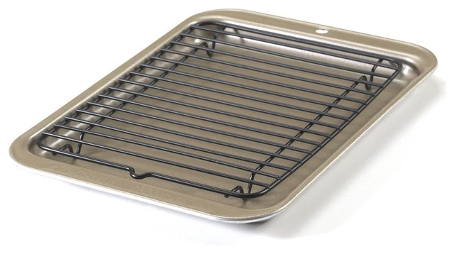 Nordic Ware Compact Ovenware 2 Piece Non-Stick Broiler Set