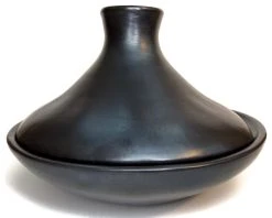 MyToque La Chamba Black Clay Tagine, Large