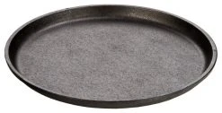 Lodge Cast Iron Cookware Lodge Seasoned Cast Iron 9.25 Inch Round Handleless Serving Griddle